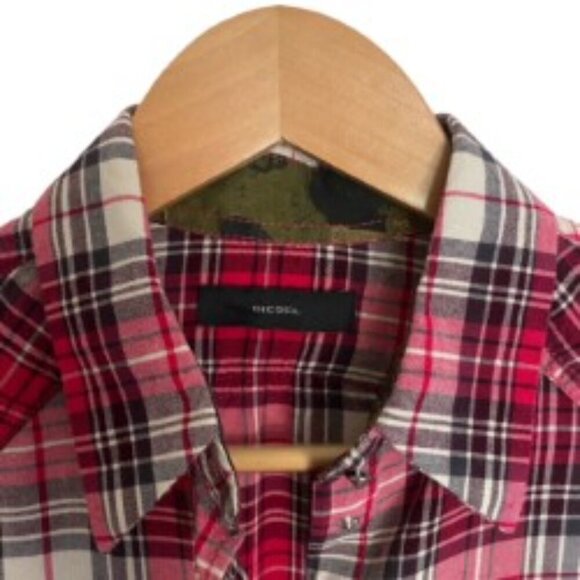 Diesel Plaid Button Up Shirt XSmall - Picture 2 of 4
